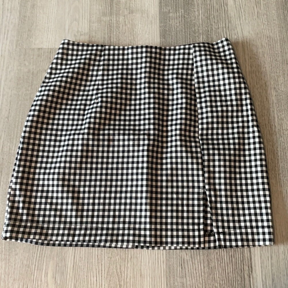 NWOT checkered skirt